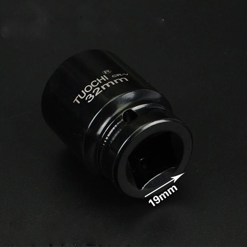 3/4 "Inch CR-V Tác Động Ổ Cắm Nặng 17-46Mm Không Khí Ổ Cắm 6 Điểm Bằng Khí Nén Ổ Cắm Cờ Lê Đầu dành Cho Xe Hơi Tự Động Xe Tải Dụng Cụ Sửa Chữa