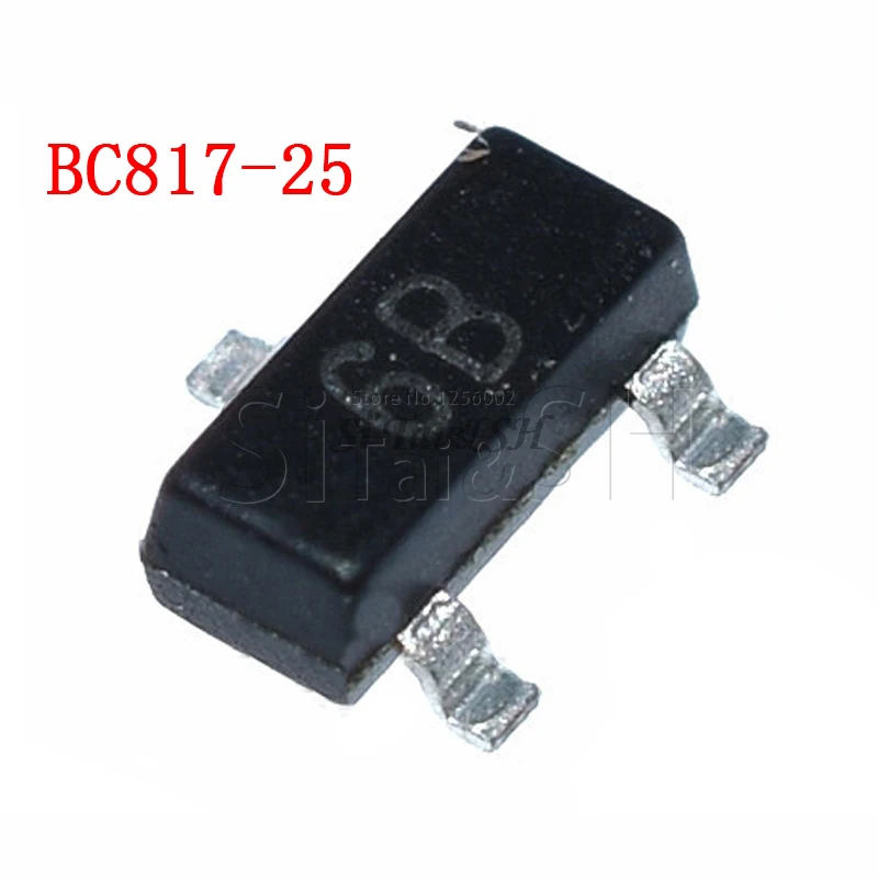 100pcs/lot BC817-25 SOT23 817-25 SOT SMD 6B new transistor