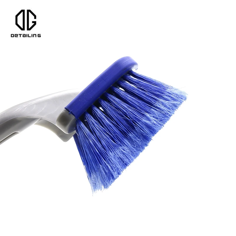 DETAILING 51cm Length Car wheel Brush Auto Detailing Long Plastic Handle Brush For Car Wash & Clean