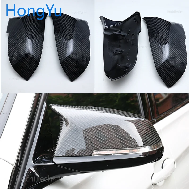 For BMW X Series X1 E84 2013 2014 2015 Mirror cap M3 M4 exterior mirror carbon fiber mirror mask