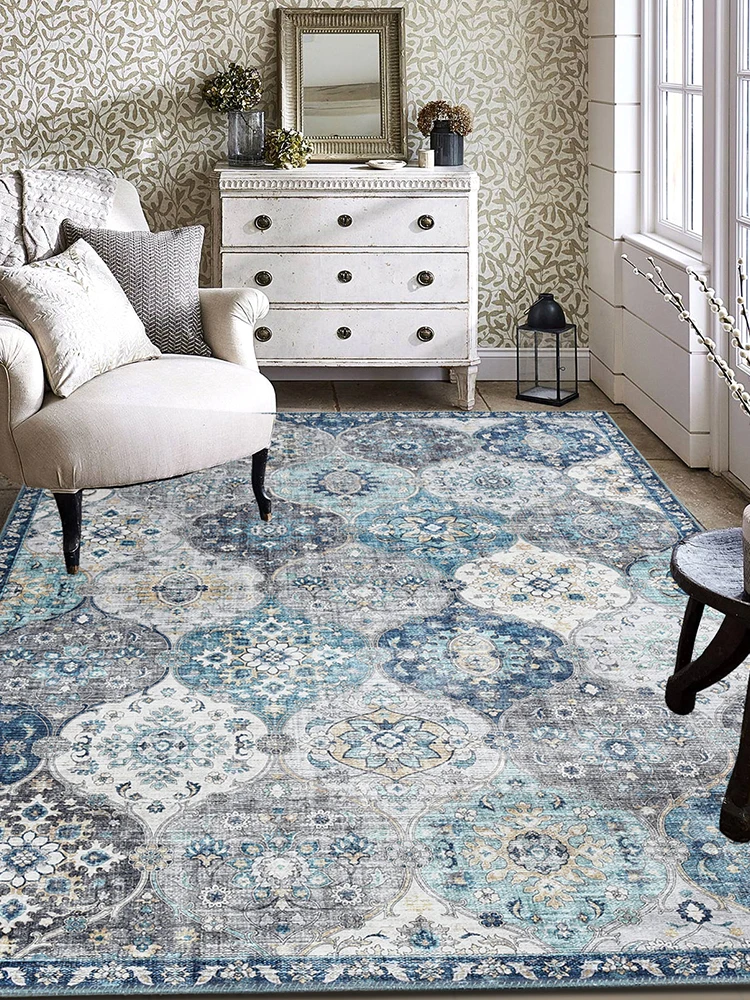 European Carpet Living Room American Home Decor Large Rugs for Bedroom Boho Floor Mat Persian Vintage Rugs and Carpet Study