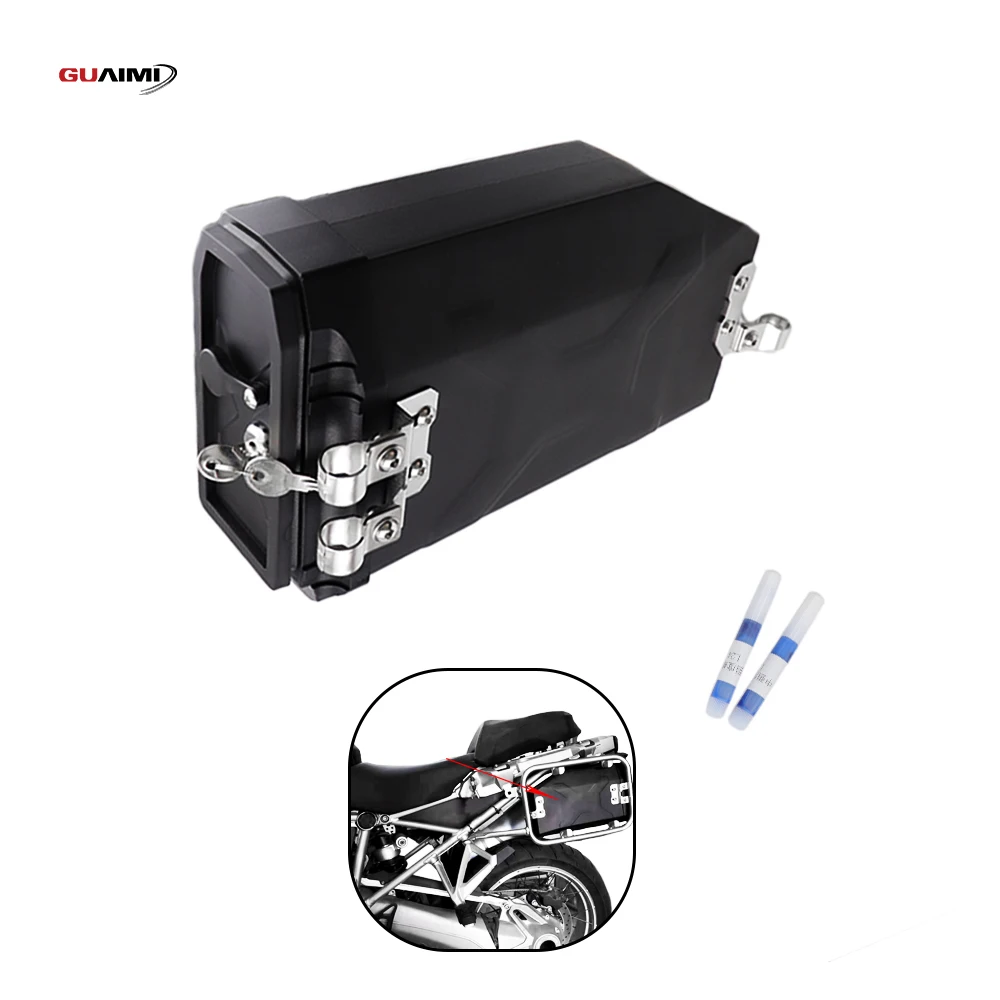 

Motorcycle 4.2L Waterproof Toolbox Gear Box Right Side Tool Box For BMW R1200GS LC/ADV R1250GS Adventure F750GS F800GS