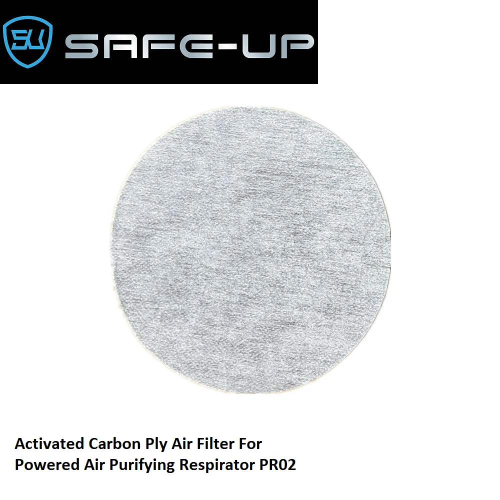 Stainless Steel Ply Air Filter For Powered Air Purifying Respirator PR02 Activated Carbon Filter Cotton