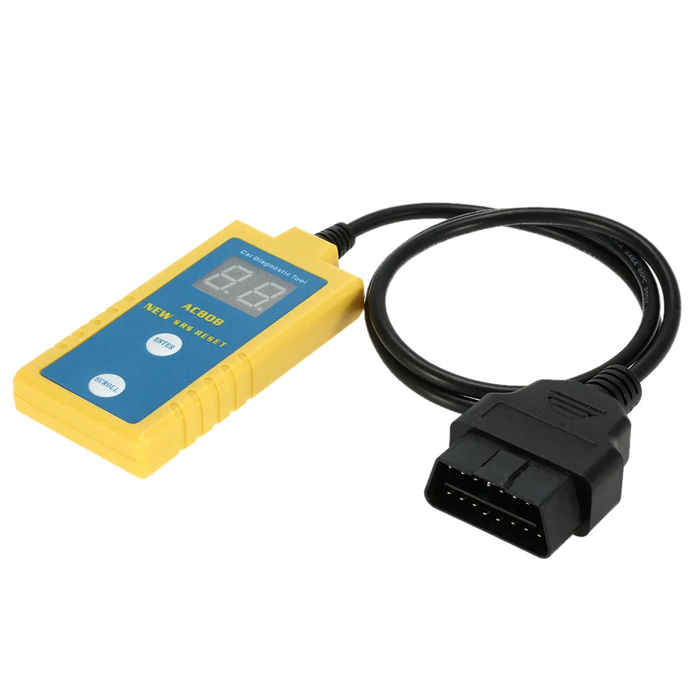 B800 Auto Car Airbag Diagnostic Scan Tool Code Reader Scanner Read and Clear SRS Trouble Codes for BWM