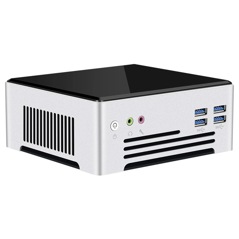 Mini PC Intel Core i7 10750H 6-Kerne Bis Zu 5,0 GHz 8GB 16GB DDR4 512GB 1TB M.2 SSD WiFi 4K 60Hz Gigabit Ethernet Windows 10