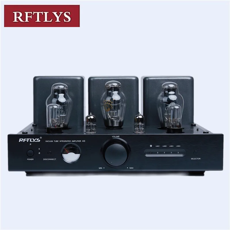 

New RFTLYS single-ended class A 300B tube amplifier (A3) with exquisite remote control