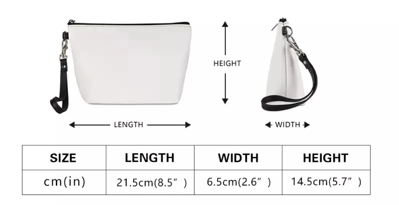 Polynesian Traditional Tribal Printed PU Leather Bandana Cosmetic Bag Customized Cosmetic Bag New Design Girl fashion handbag