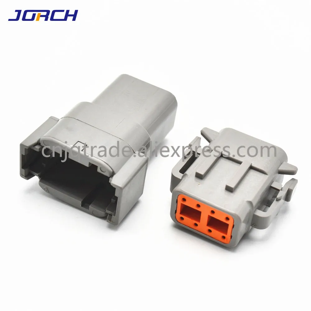 

5 set 8 pin DTM04-8P DTM06-8S DTM Deutsch Female and male Waterproof Connector Automotive Connectors plug With Pins