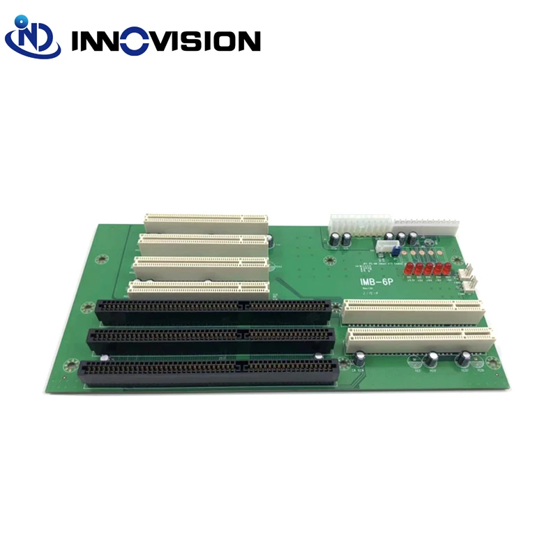 New Stable 6-Slot Industrial Control Board PICMG PCI/ISA Backplane With ATX Funcition For Wallmount Industrial Control Chassis