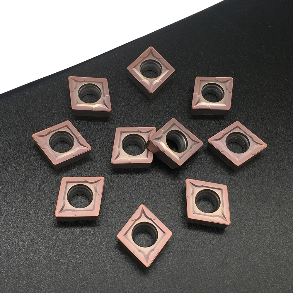 10PCS CCMT120408 FT1125 คุณภาพสูงเครื่องจักรกลเครื่องมือกลึง CNC เครื่องมือเครื่องมือสำหรับเครื่องกลึงโลหะสำหรับเหล็กสแตนเลส
