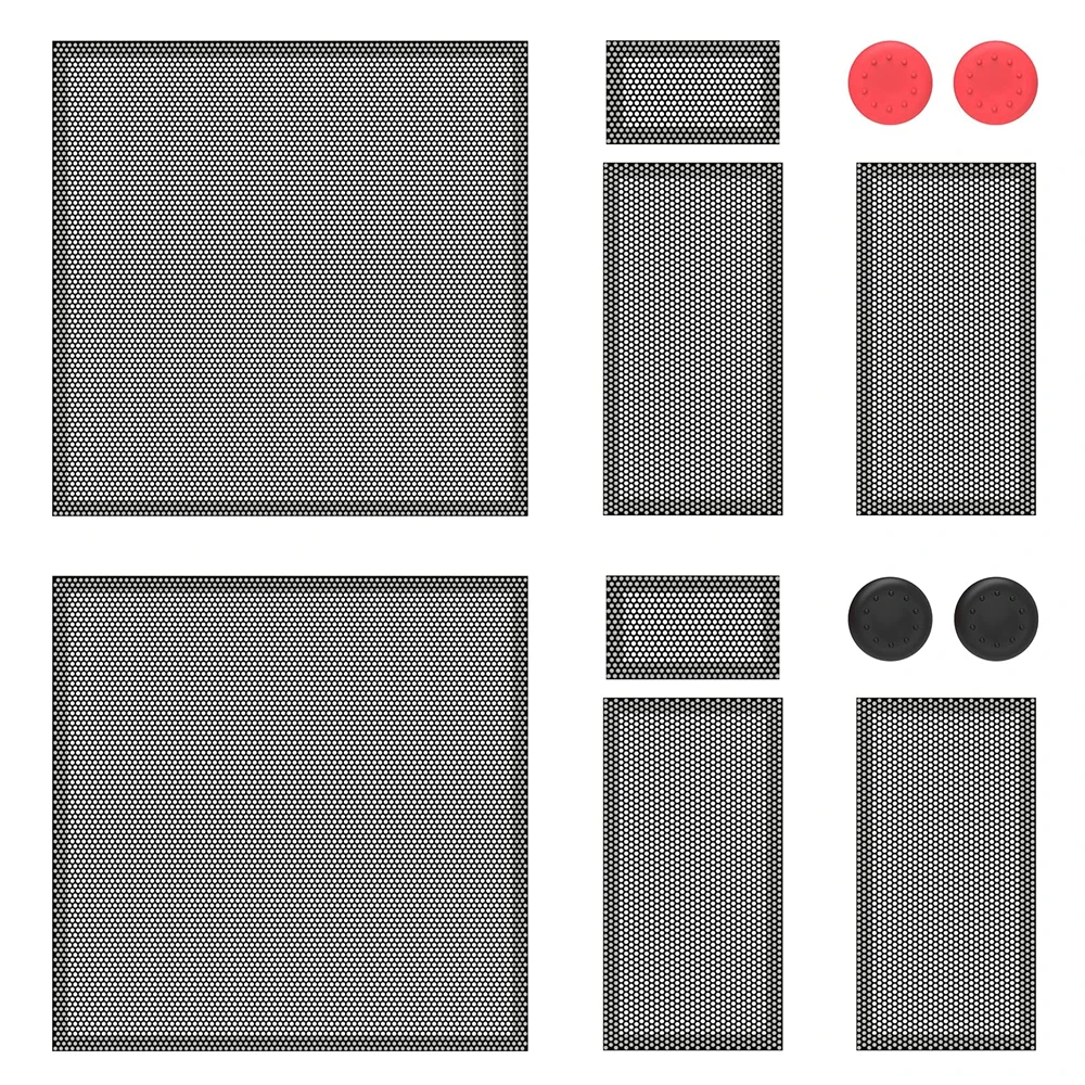 

Dustproof Net Cover for Xbox Series X Dust Filter Cover Kit Game Console Protection Accessories Black