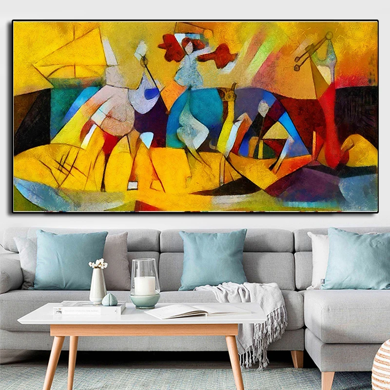 Full Round Square Diamond Painting 5D Diamond Art Embroidery Large Size Famous Classic Abstract By Picasso Home Decor DM2040