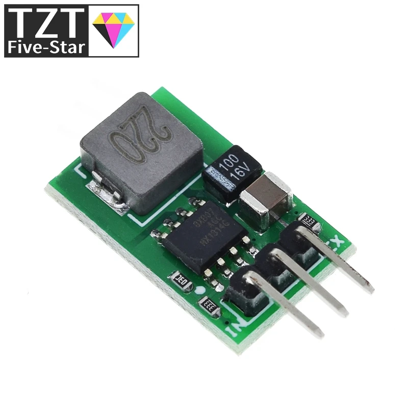TZT DC 5,5-32V auf 5V/1A Spannungsreglermodul, Ersatz für LM7805 5V Positivspannungsregler, 5V 1A Abwärtswandlermodul – Detail 6