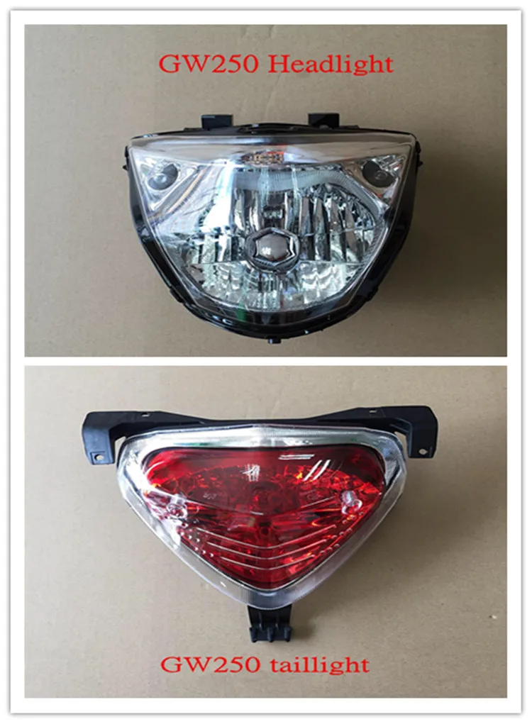 

Suitable for Suzuki GW 250 motorcycle headlights taillights GW250/S/F GW250J-H headlights taillights