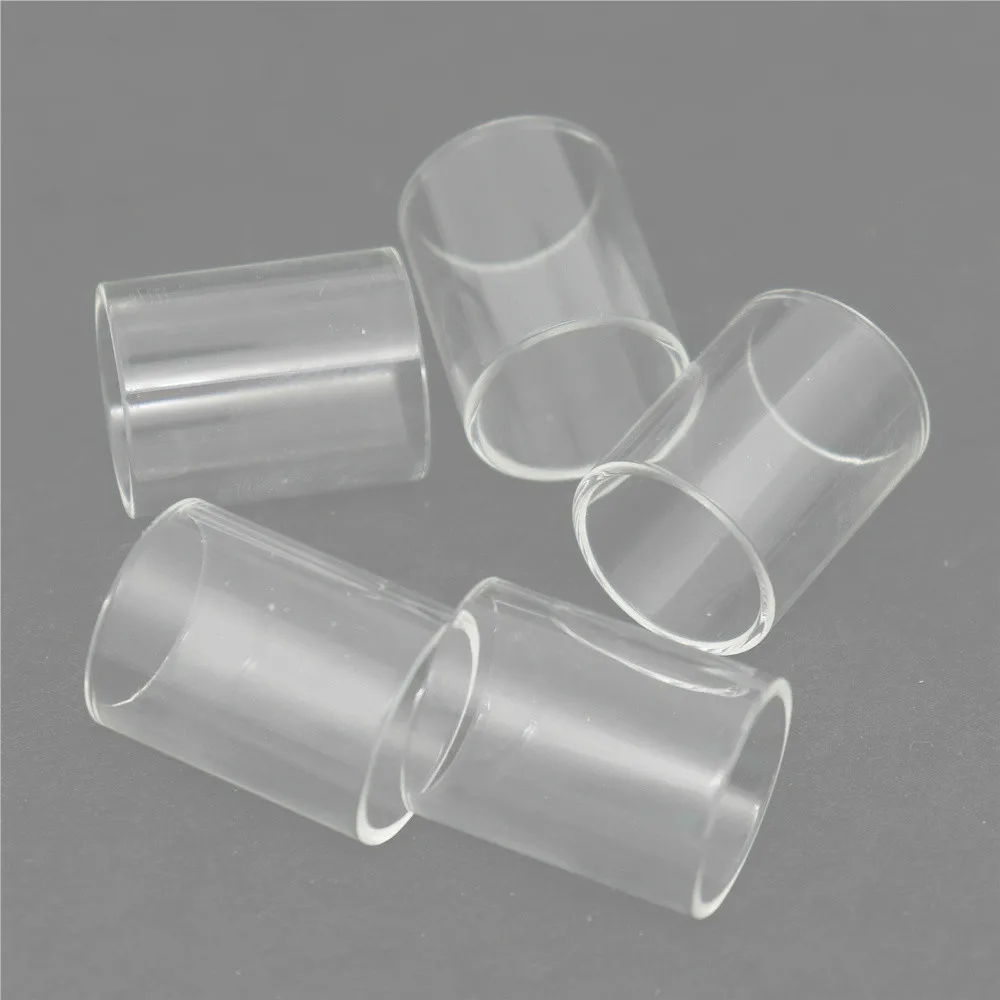 FATUBE 5pcs straight mini glass cups for Nautilus 2S / Nautilus 2/zelos 2.0/Zelos 50W/Nautilus X 2ml/4ml / X30 GLASS TUBE