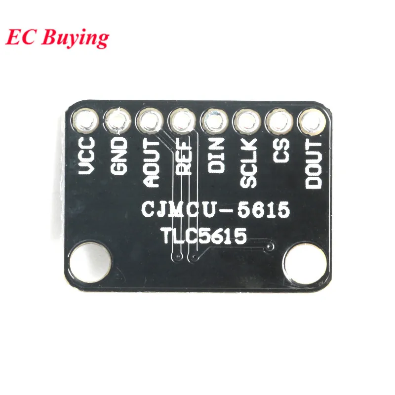 TLC5615 Conversion Module Digital to Analog 10 Bit Serial DAC Converter Module Power-on Reset CJMCU-5615 for Industrial Control