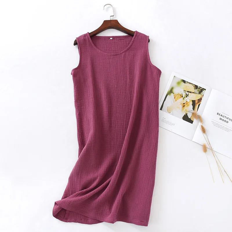 Comfort Cotton Night Dress Sexy Women Lingerie Nightgown Female Night Gown Ladies Loose Dress Sleepwear Pregnant Homewear Dress