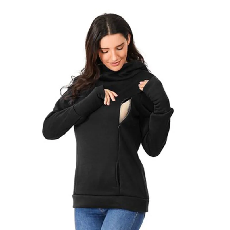 Clothes for Pregnant Women Clothes for Nursing Mothers Warm Maternity Hoodie Clothes for Nursing Pregnant Woman Clothes Pregnant