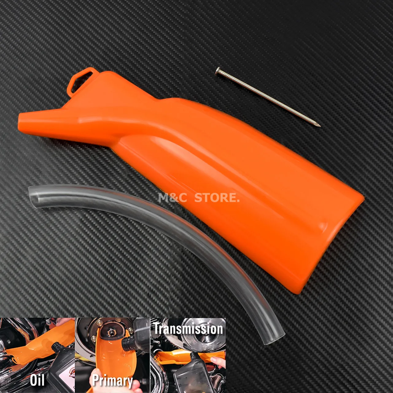 Motorcycle Primary Case Oil Funnel Cover End Cap Style Oil Filter Wrench Set For Harley Touring Dyna Softail Fat Boy Sportster
