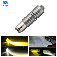 1PCS P15D H6M P15D-25-1 CSP Led 20W Hi/Low Beam Motorbike Motorcycles Electric Cars Fog Light Headlight Bulbs White Amber 12V