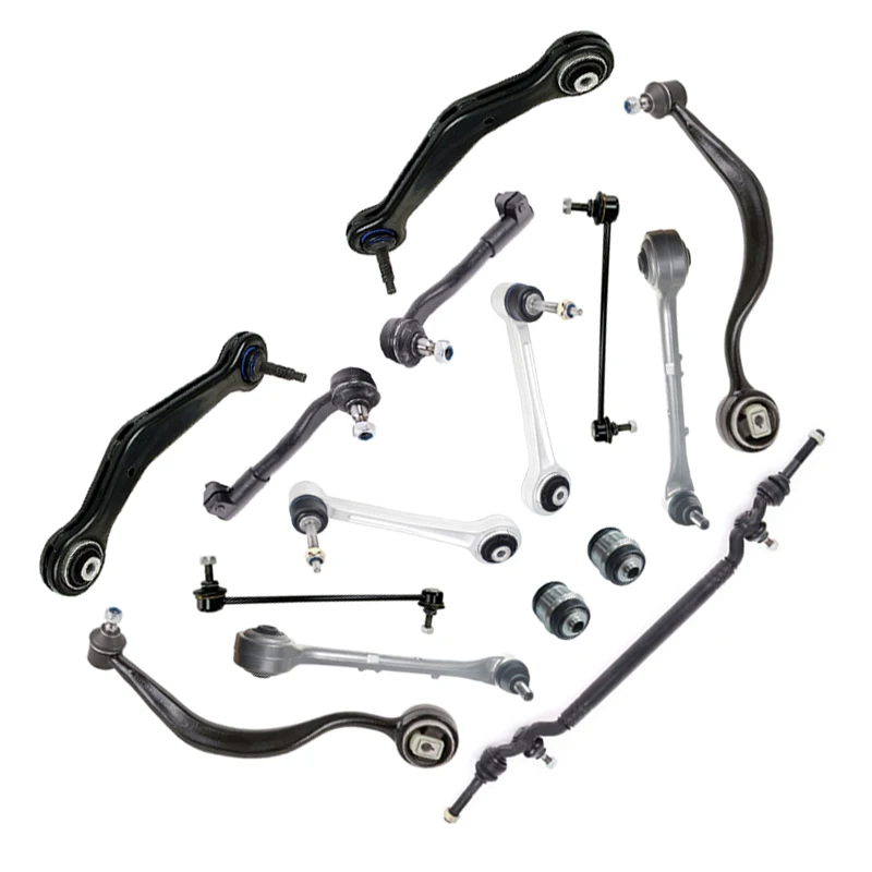 15PCS/SET Car Suspension Kit Control Arms for BM W 7 E38 33321090905 32211096057 33321090905 31121142088