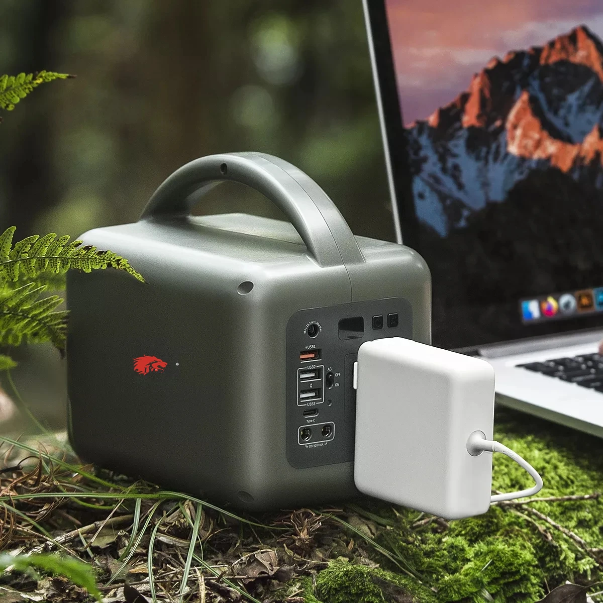 IMREN Portable Power Station PD Charging 120W Backup Battery AC Outlet 166WH 45000mAh Type C Quick Charge For Outdoor Travel