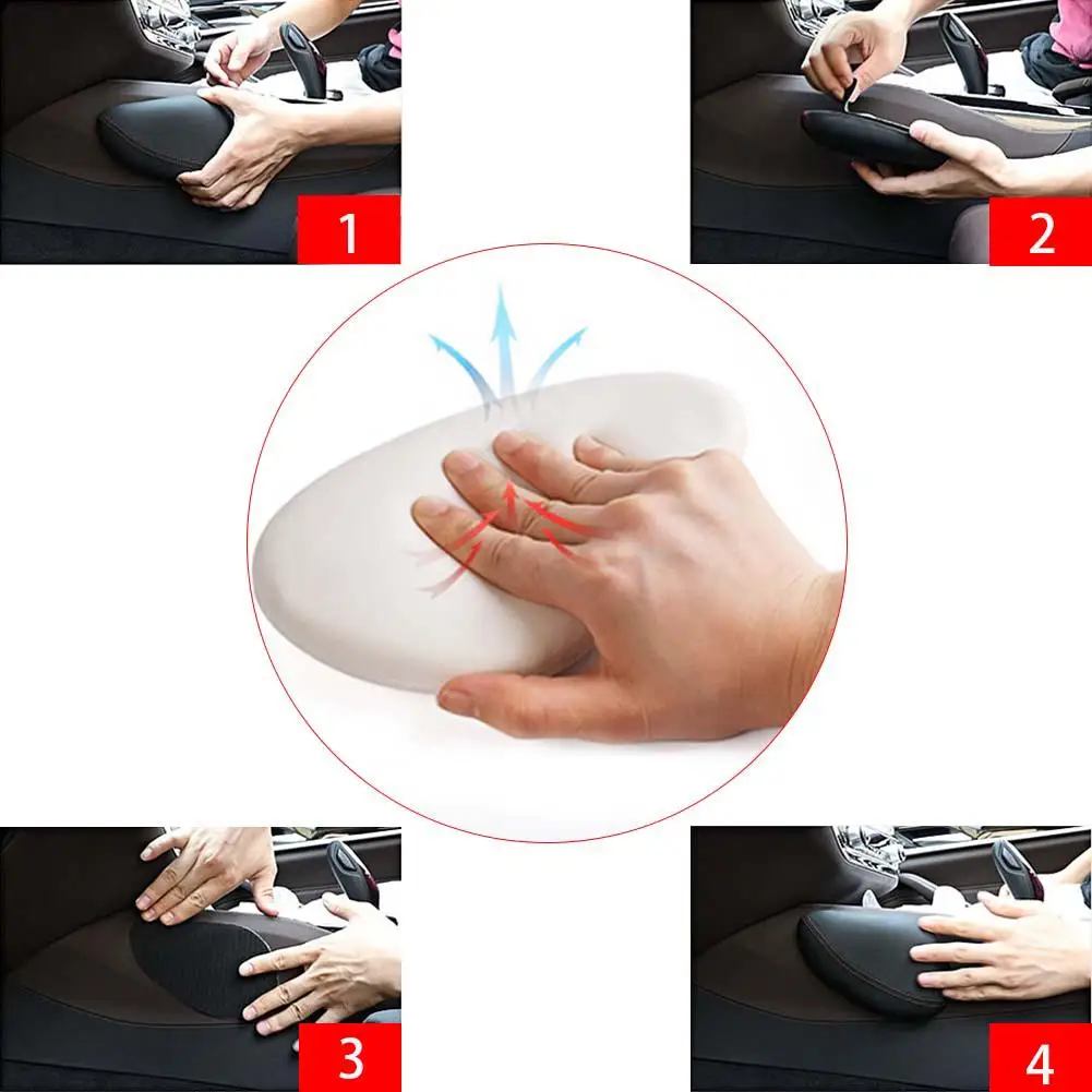 Car Seat Cushion Foot Support Pillow Leg Support Knee Pad Thigh Support Pillow Car Seat Cushion Leather Leg Cushion car supplies