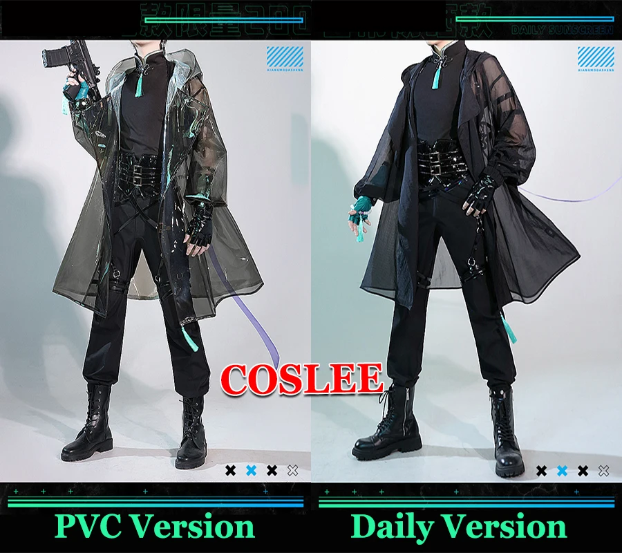 

COSLEE Genshin Impact Xiao Sniper Killer Game Suit Uniform Cosplay Costume Halloween Carnival Party Outfit Unisex New