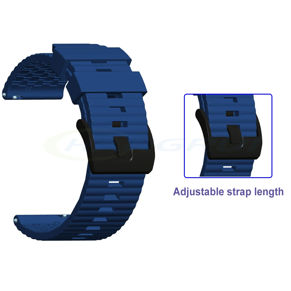 실리콘 스트랩, 화웨이 워치 GT 2e 46MM 교체용 팔찌 벨트 손목 밴드 화웨이 워치 GT 2 42MM GT2E 용 워치 밴드 스트랩