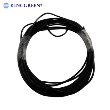 5 ~ 100mX سترة سوداء PMMA نهاية توهج كابل الألياف البصرية البلاستيكية القطر الداخلي 1 مم للإضاءة الزخرفية