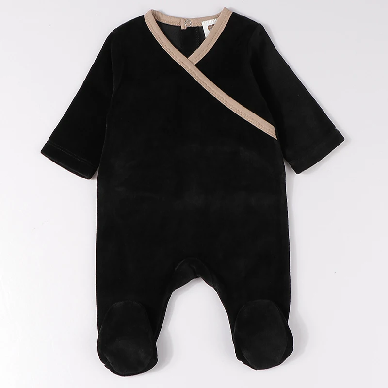 Baby bodysuit pyjamas kids clothes long sleeves children clothing newborn baby overalls baby boy girls clothes with red bow