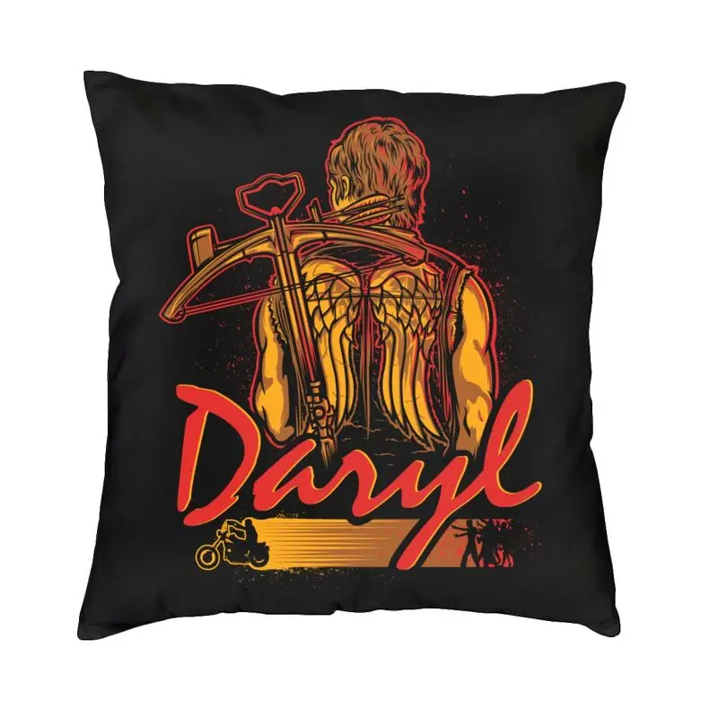 The Walking Dead Cushion Cover 45x45 Home Decorative 3D Print Daryl Throw Pillow Case For Living Room Two Side Pillowcase