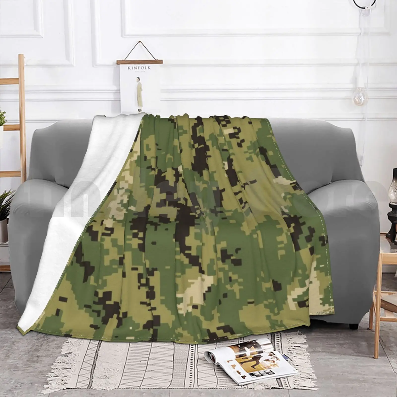 Aor2 Camo Blanket Fashion Custom Aor2 America Us Army American Camo Camouflage Aor Digital