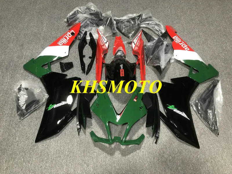 Injection Mold Fairing Kit for Aprilia RSV4 1000 09 10 11 12 13 14 15 2009 2010 2015 Green Red Black Body Work+Gifts AB01