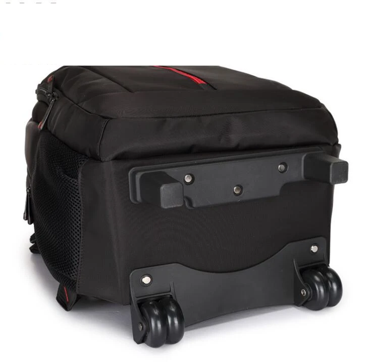 Wheeled backpack bag for men school trolley bags travel backpack with wheels Oxford women Travel Rolling Luggage trolley bags