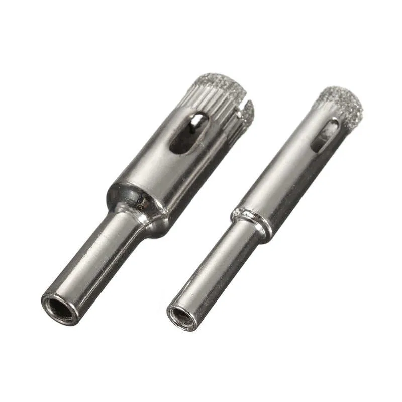 11 pz/set Set di punte da trapano per sega a tazza con rivestimento diamantato strumenti per piastrelle set di vetro di marmo