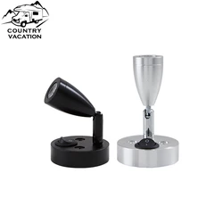 RV 12V Lamp LED Boat Bedside Spotlight Interior Rotatable Lâmpada de parede para Caravan Camper Motorhome Iluminação Interior