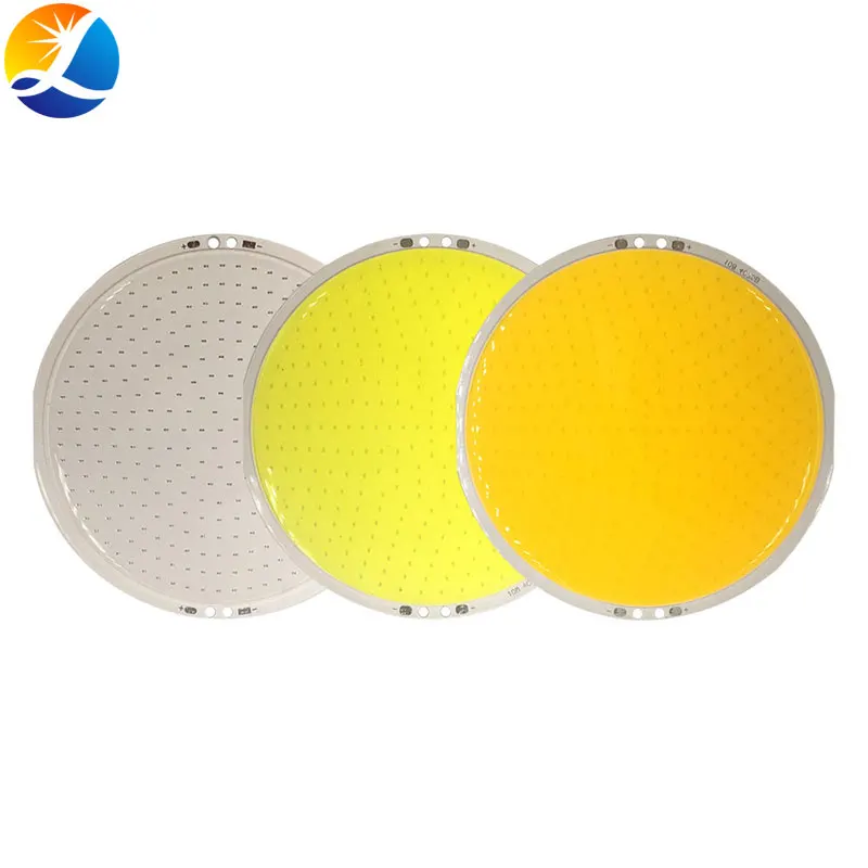 

Dropshipping 108mm Round COB LED Lamp Panel 12V 50W LED Chip On Board Red Blue Warm Cold White Color Circular LED MatrixLight