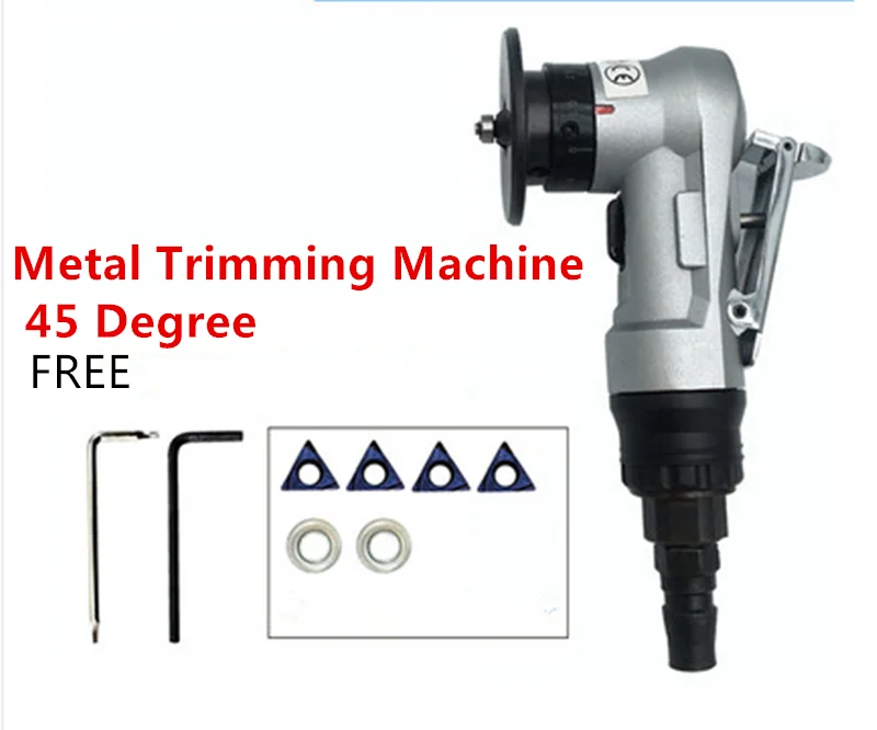 

Pneumatic Chamfering Machine Small Inner Hole Chamfer Portable Metal Trimming Machine 45 Degree