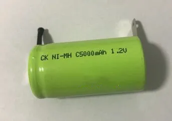 2 pz/lotto 1.2 V C 5000 mAh NI-MH nimh c batteria ricaricabile