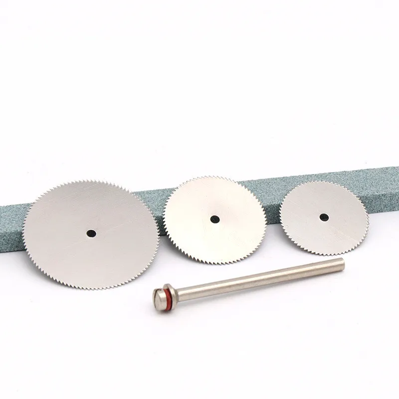 Mini Stainless Steel Small Slice 22/25 / 32mm Thin Wood Cutting Blade Electric Grinder Accessories 10PCS Steel Tool