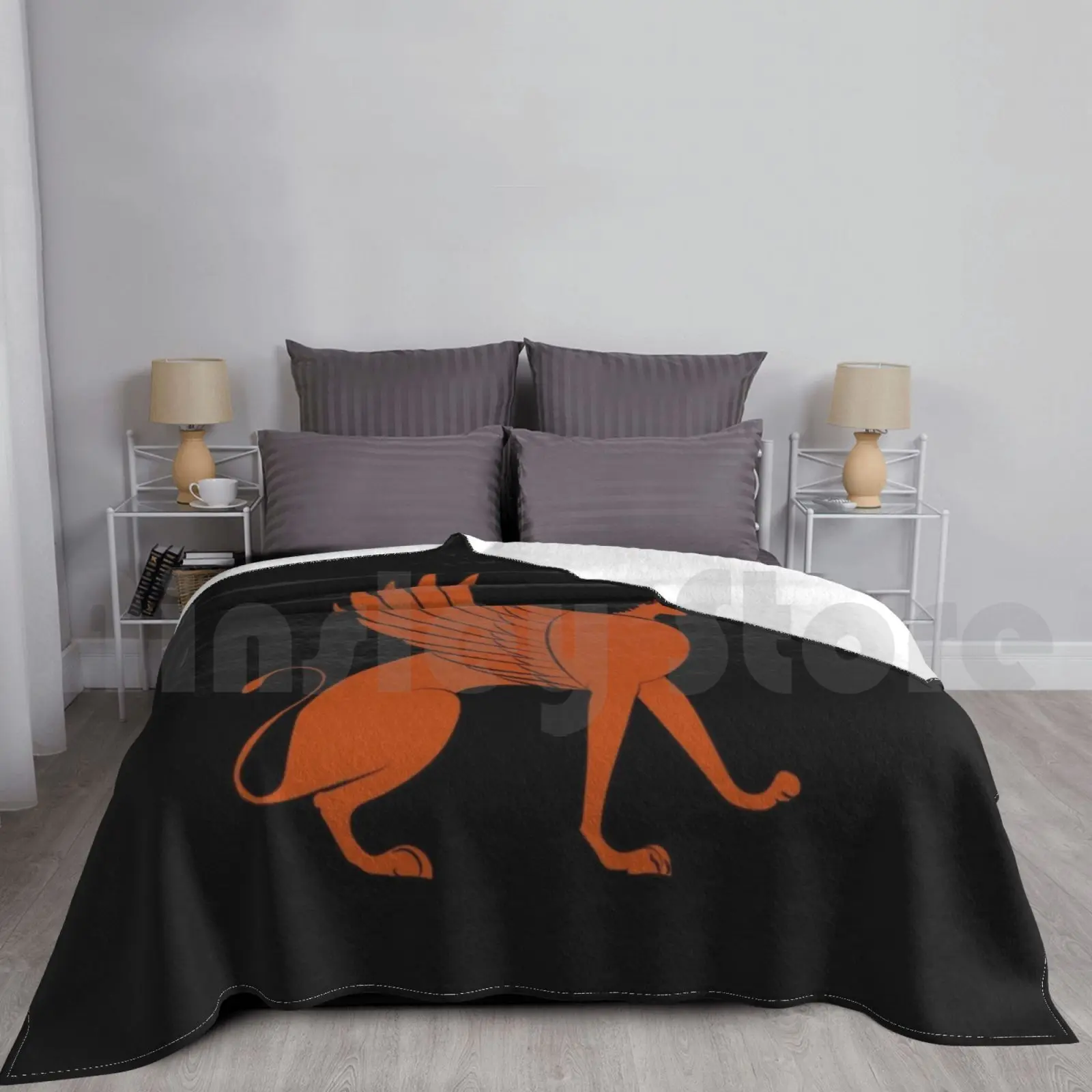 Sphinx #2 Blanket For Sofa Bed Travel Sphinx Archaeology Animal Archaeologist Archaeologists History Romans God