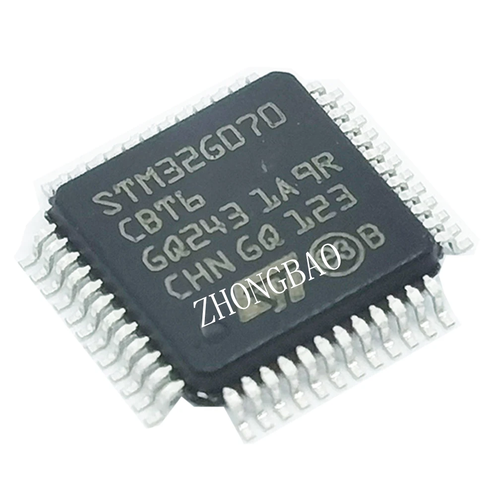 STM32G070CBT6 LQFP-48 Cortex-M0 + 32-Bit Microcontroller Mcu 128KB Flash 36KB Ram Micro Controller LQFP48