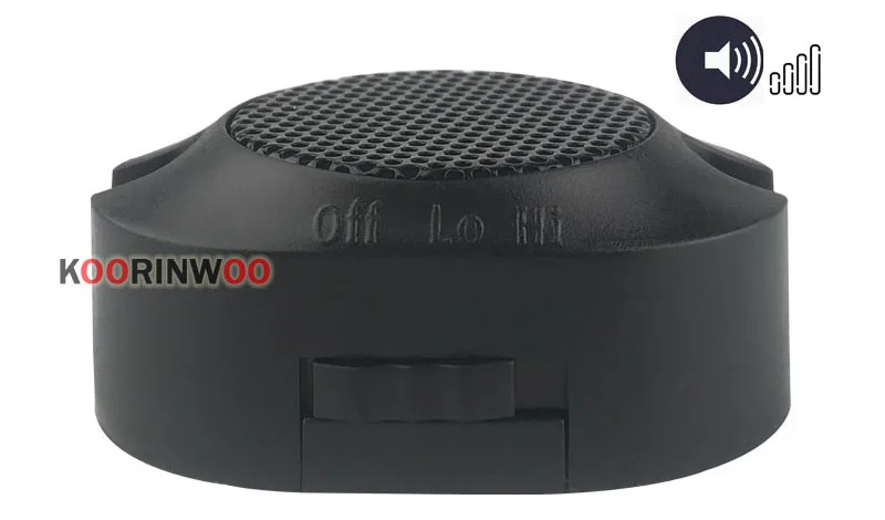 Koorinwoo Parktronic 13MM Flache Rotation Auto Parksensoren 8/6/4 Hintergrundbeleuchtung Vorne Hinten Summer 12V Für Andriod DVD Video System – Detail 18