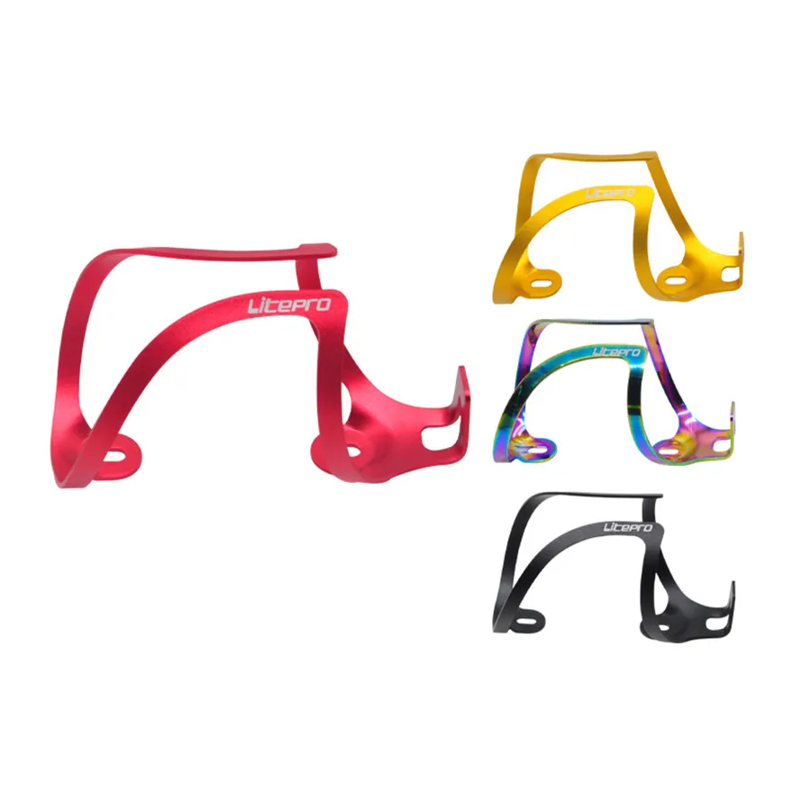 Litepro MTB bidon rowerowy uchwyt C skrzynka na butelki składany rower uchwyt na kubek ze stopu aluminium