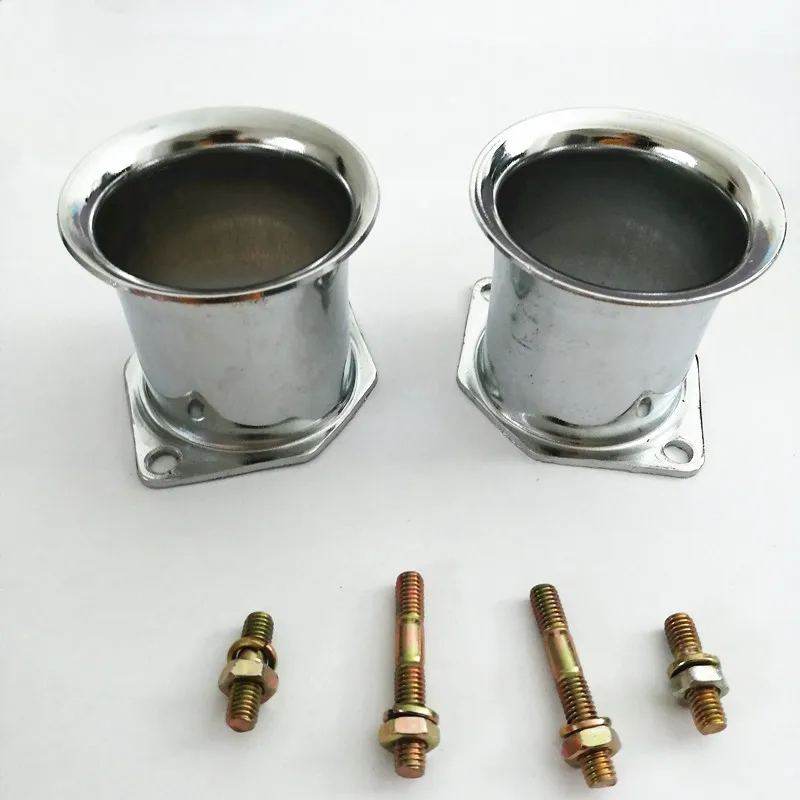 Chrome air horns replacement for Solex Dellorto Weber EMPI IDF 40 44 48 IDF 40idf 44idf 48idf  Carburetor
