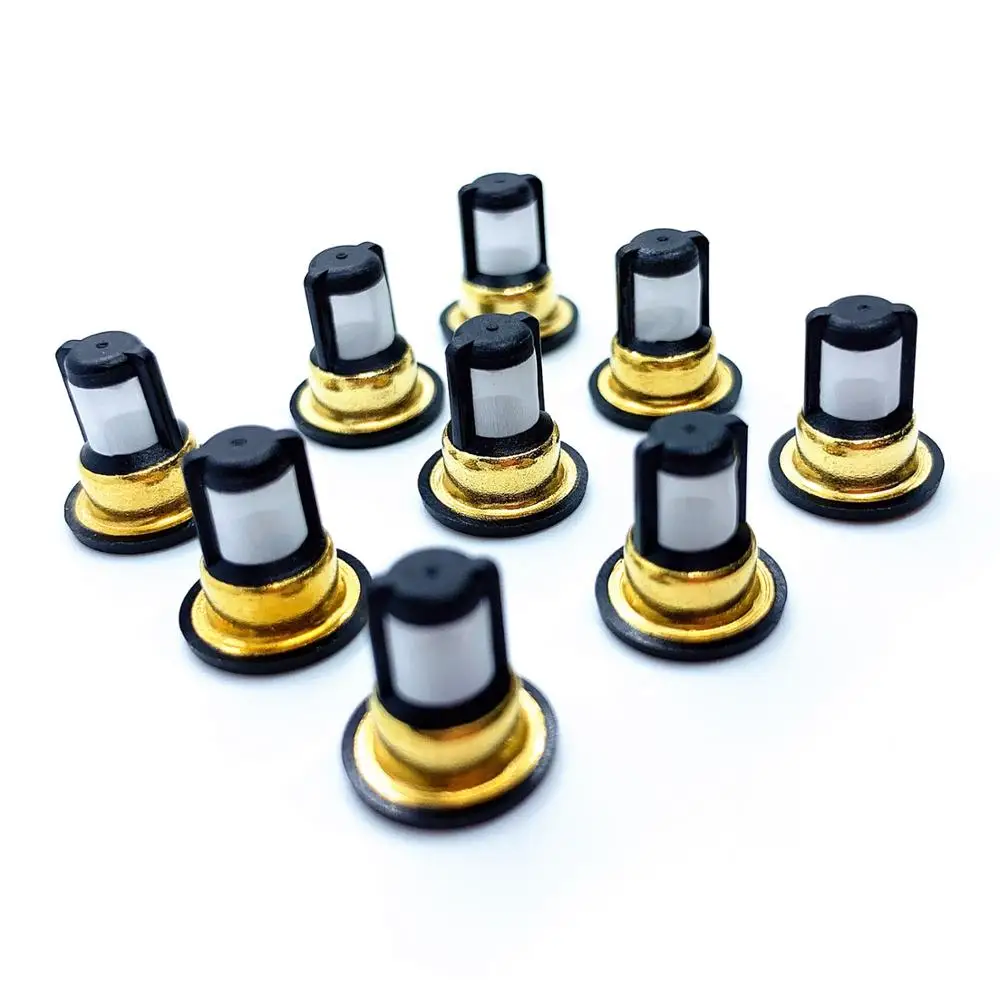 TOP quality 200pieces fuel injector filter  for NISSAN cars  (11.2*10.3*4.5mm,AY-F1016A)