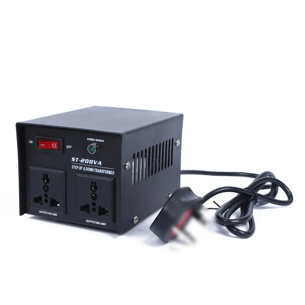 Intelligent Efficient Step Up Down Power Transformer 200W Home-use 100V-220V Household Electrical Appliance Voltage Converter