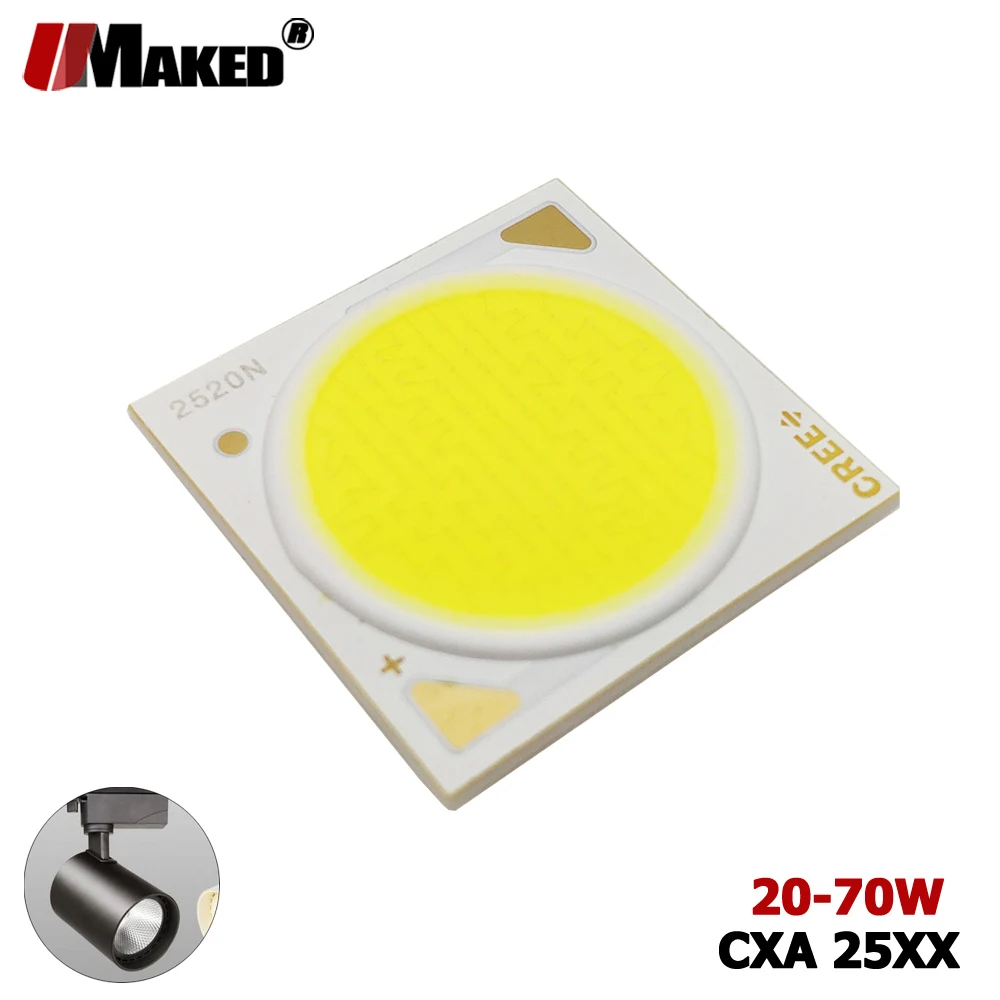 

Original Cree CXA2520 2530 LED COB Emitter Lamp Lights 6000K 4000K 3500K 3000K 36V-42V 1500MA CRI 80 High Intensity Diode Beads