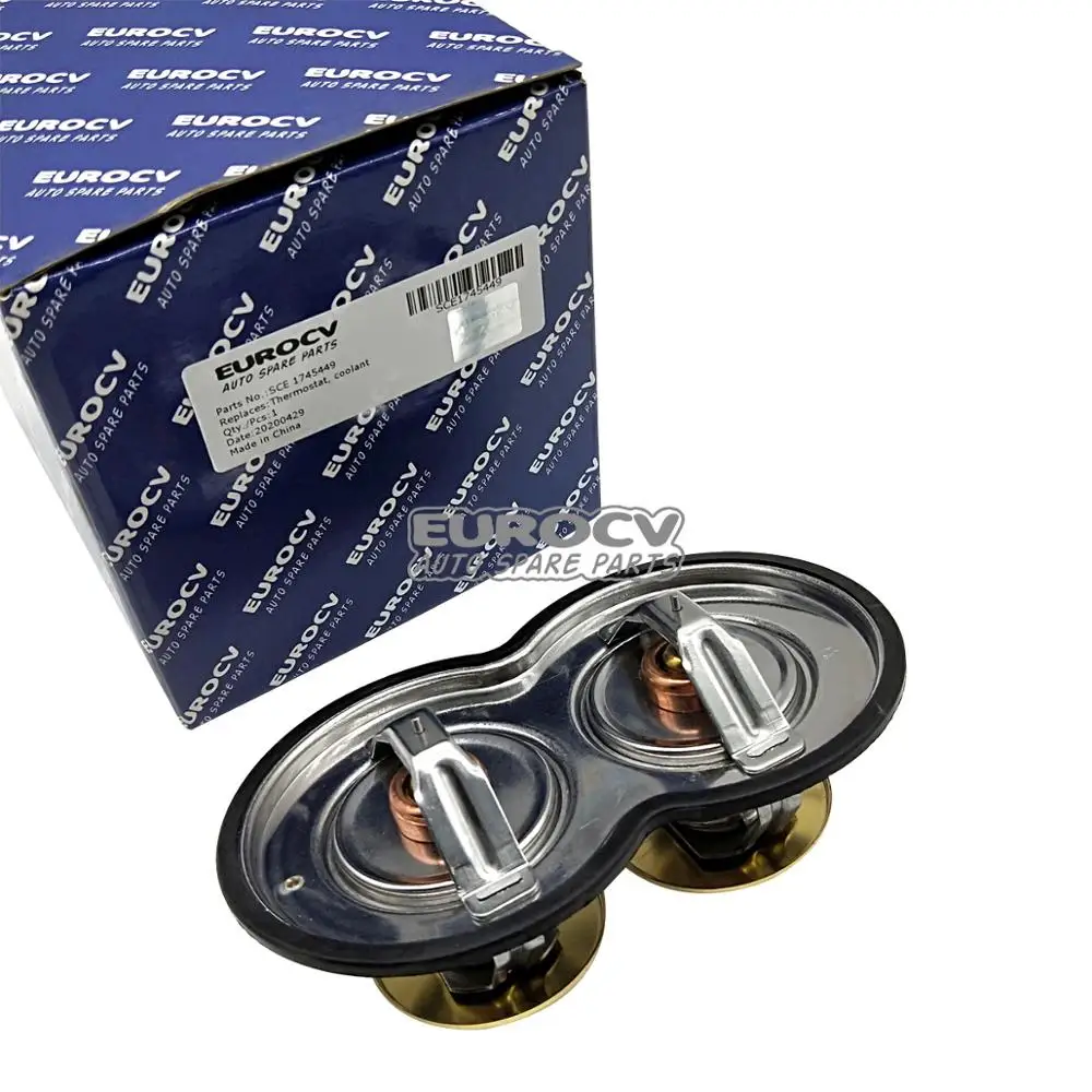 Spare Parts for Scania Trucks SCE 1404925 1745449 TX32/1D Coolant Thermostat 75/80°C